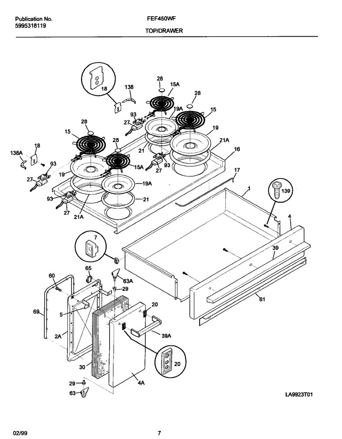 Diagram for FEF450WFDC