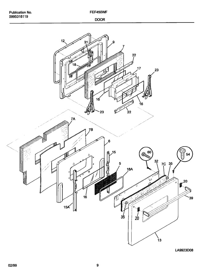 Diagram for FEF450WFWC