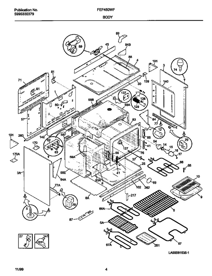 Diagram for FEF450WFDE