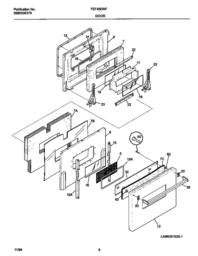 Diagram for FEF450WFDE