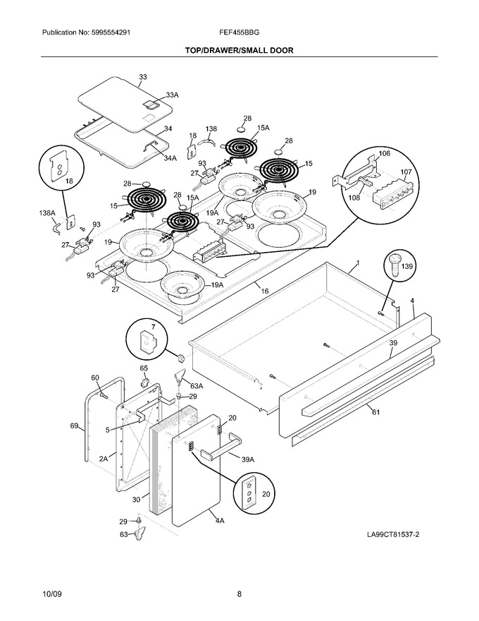 Diagram for FEF455BBG