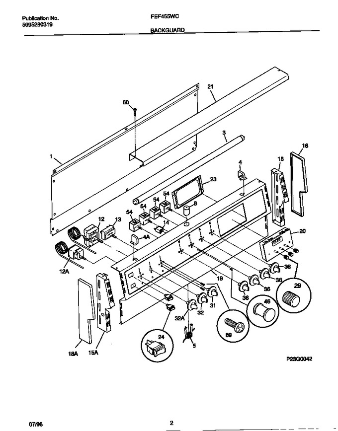 Diagram for FEF455WCBB