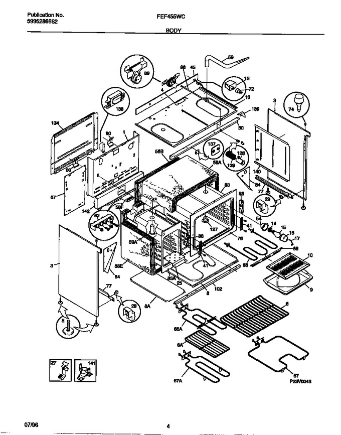 Diagram for FEF455WCBC
