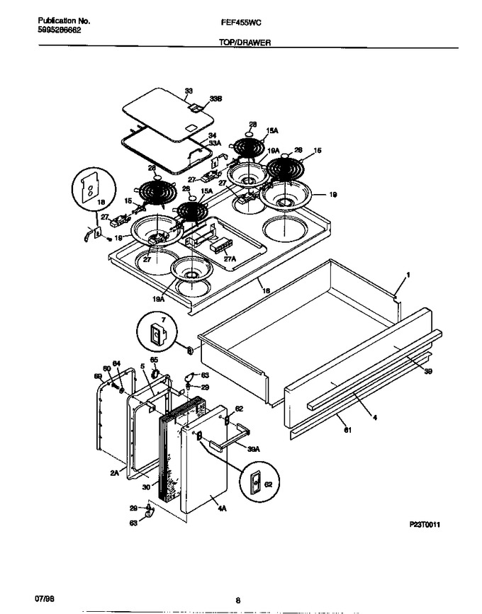 Diagram for FEF455WCBC