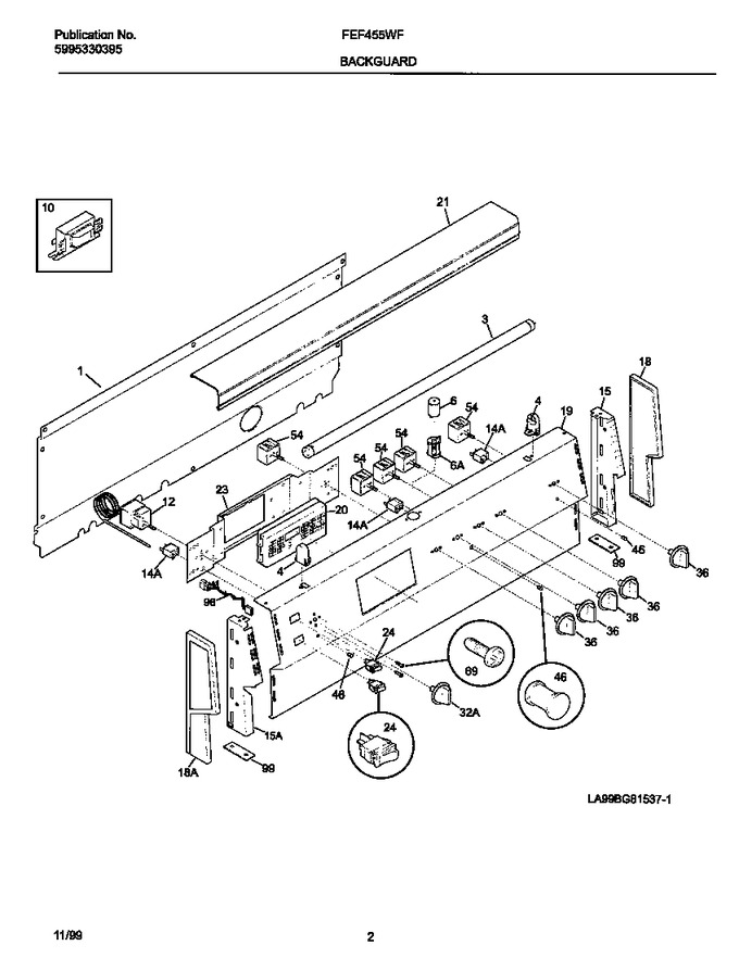 Diagram for FEF455WFBE