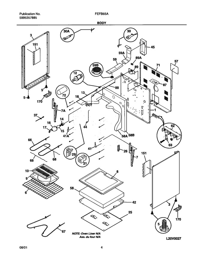 Diagram for FEFB65ASB
