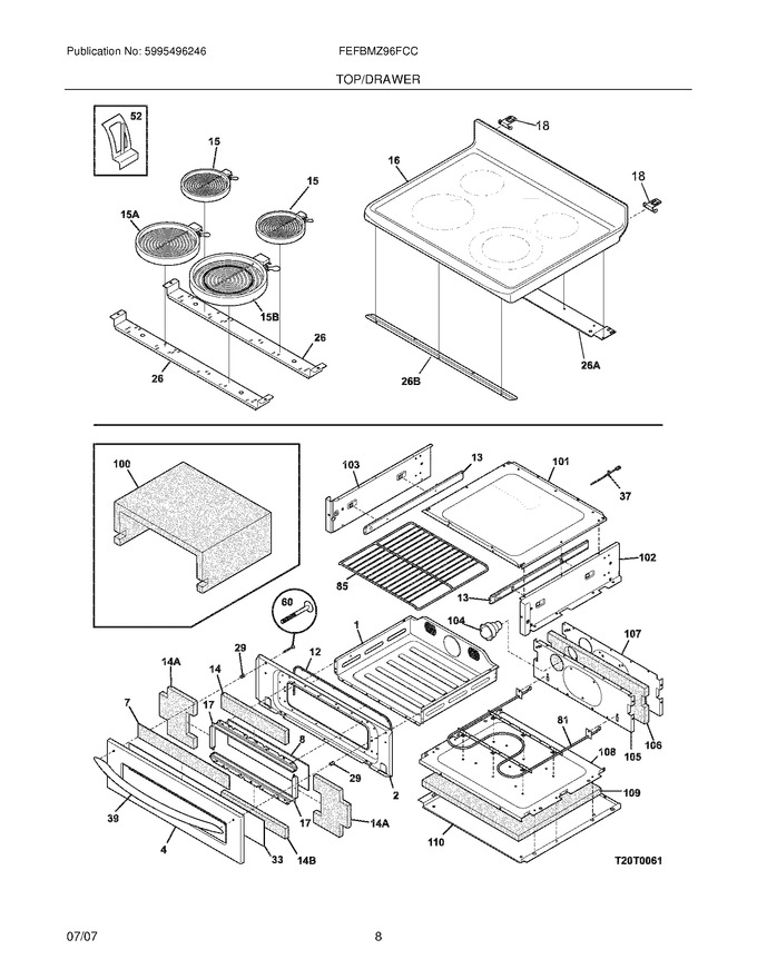 Diagram for FEFBMZ96FCC