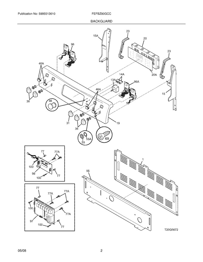 Diagram for FEFBZ90GCC