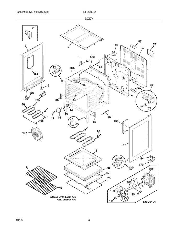 Diagram for FEFL58ESA