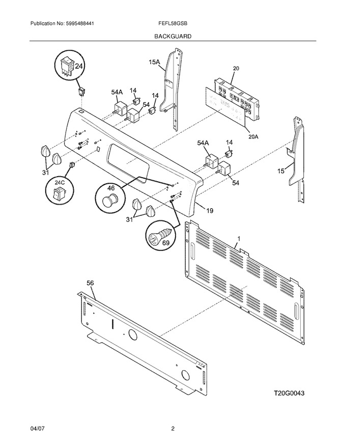 Diagram for FEFL58GSB
