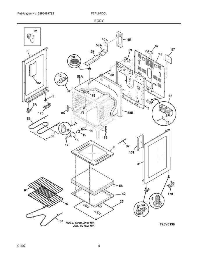 Diagram for FEFL67DCL