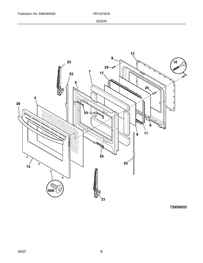 Diagram for FEFL67GCA