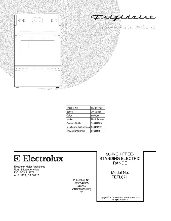 Diagram for FEFL67HCF