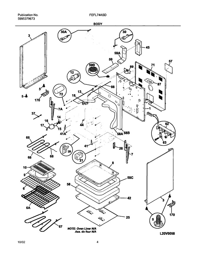 Diagram for FEFL74ASD