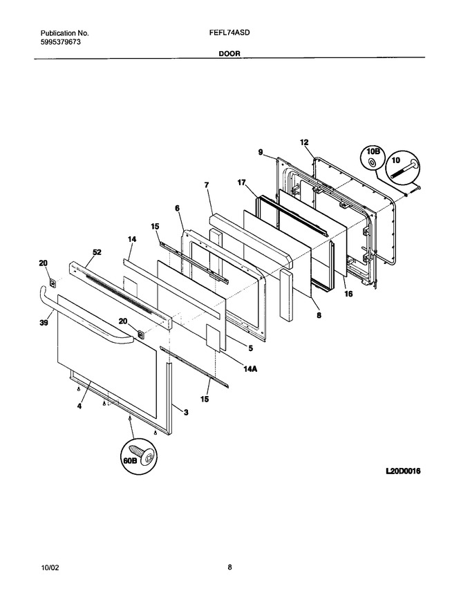 Diagram for FEFL74ASD