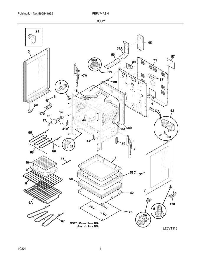 Diagram for FEFL74ASH
