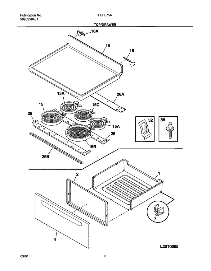 Diagram for FEFL75ASB