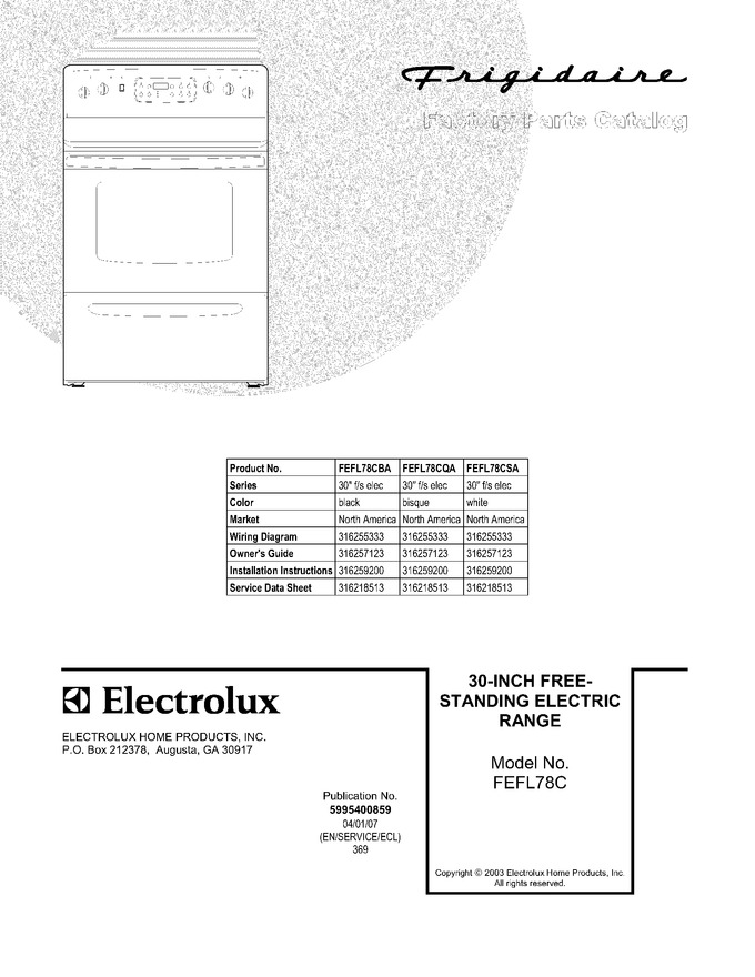 Diagram for FEFL78CBA
