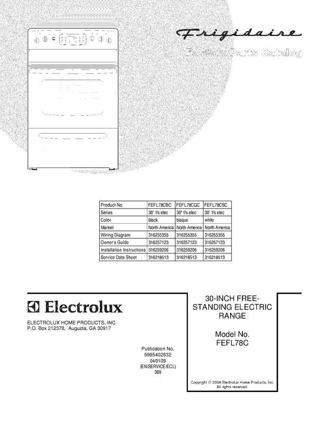 Diagram for FEFL78CQC