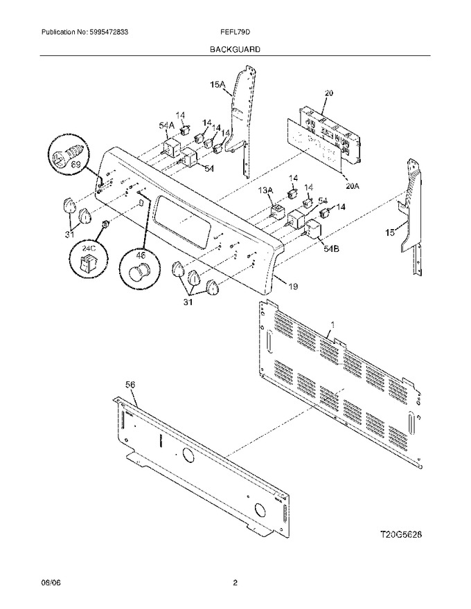 Diagram for FEFL79DSK