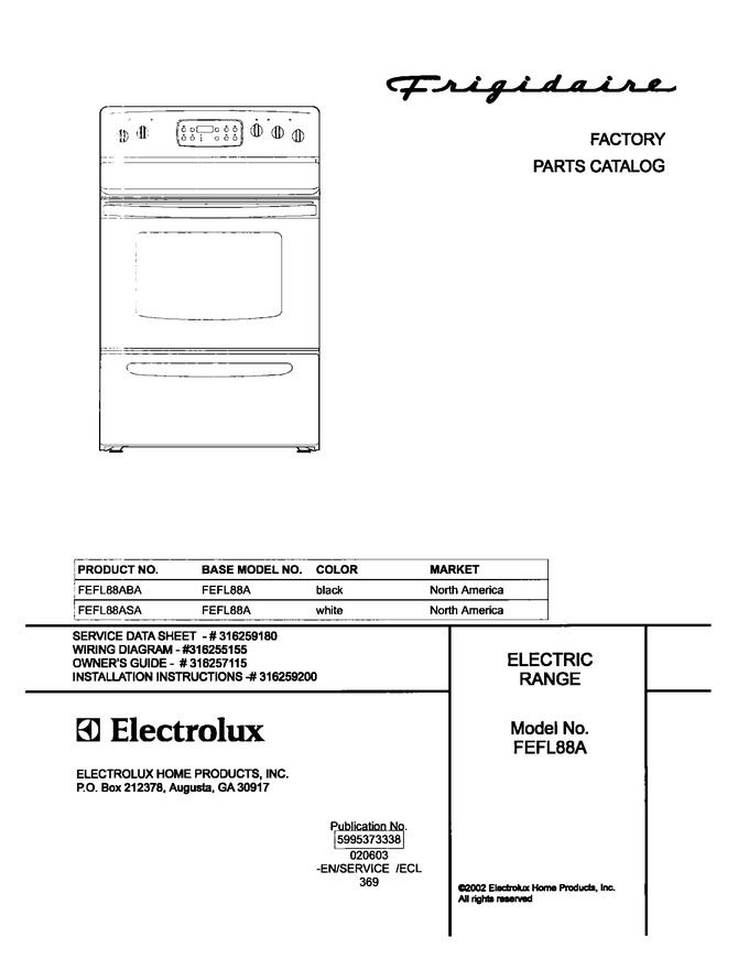 Diagram for FEFL88ASA