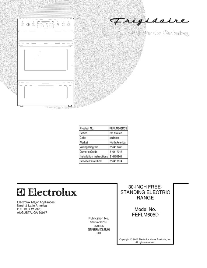 Diagram for FEFLM605DCJ