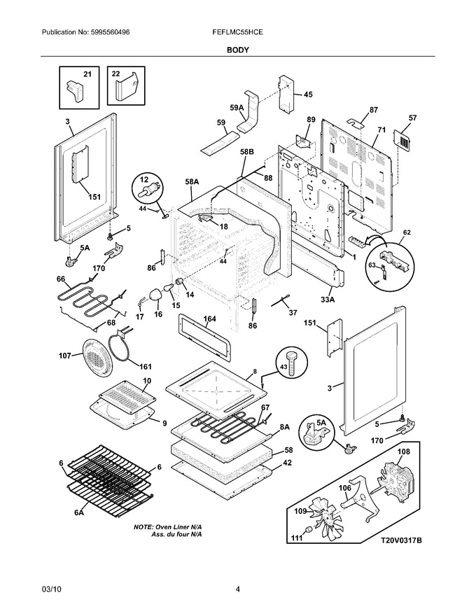 Diagram for FEFLMC55HCE
