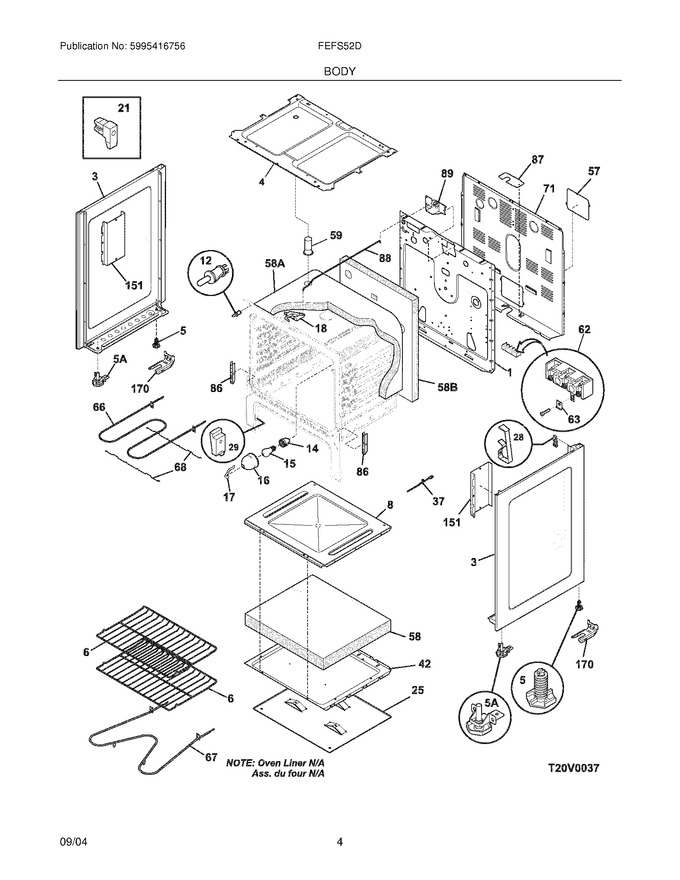 Diagram for FEFS52DQA
