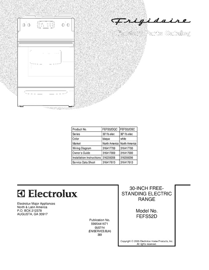 Diagram for FEFS52DSC