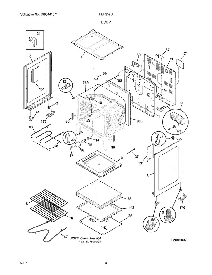 Diagram for FEFS52DQC