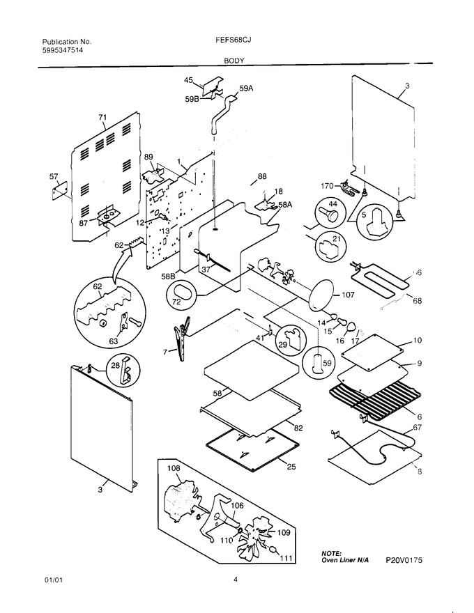 Diagram for FEFS68CJSB