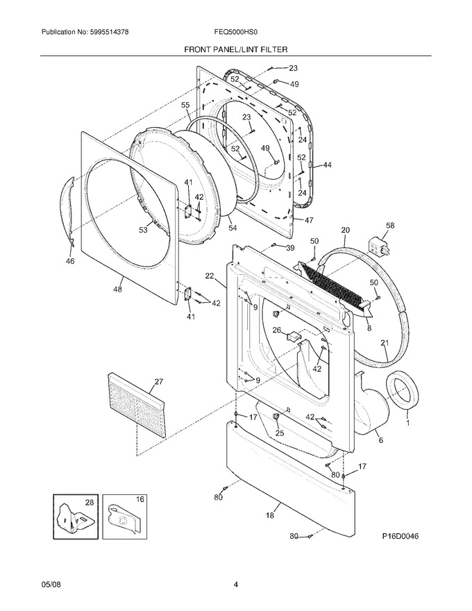 Diagram for FEQ5000HS0