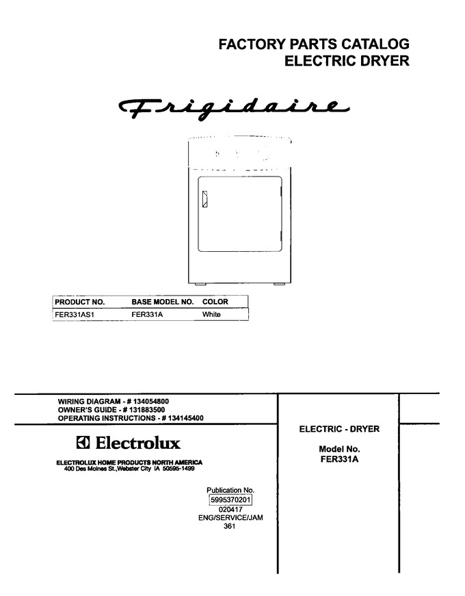 Diagram for FER331AS1