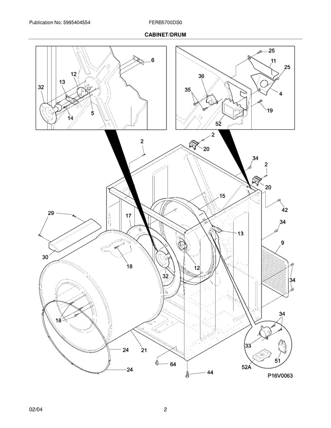 Diagram for FERB5700DS0
