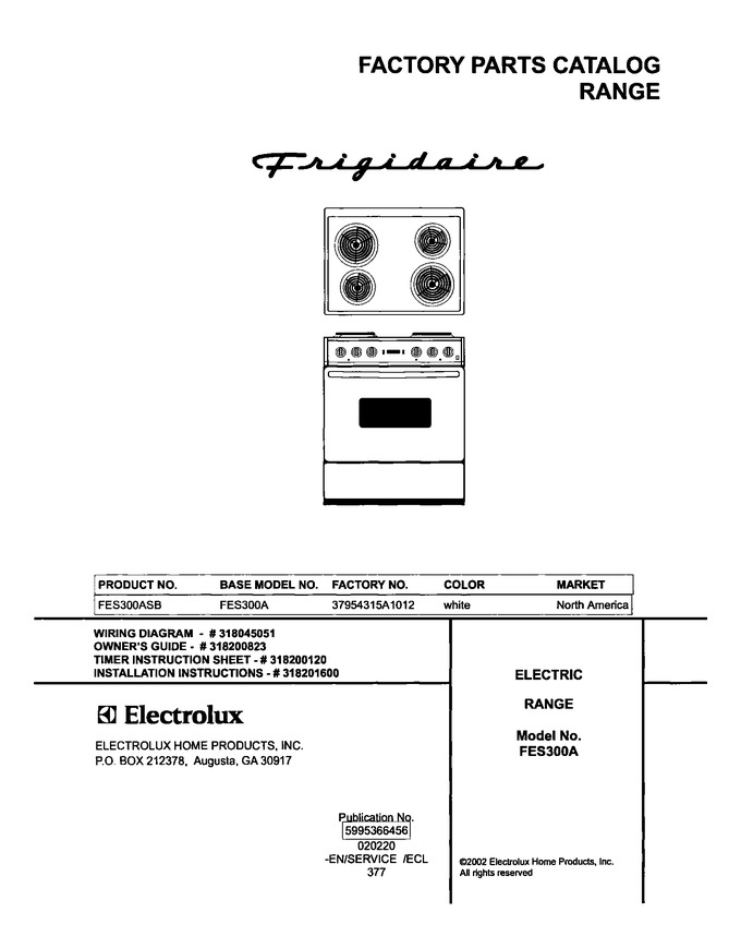 Diagram for FES300ASB