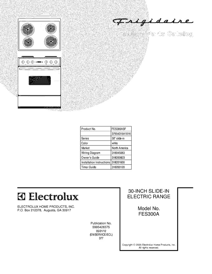 Diagram for FES300ASF