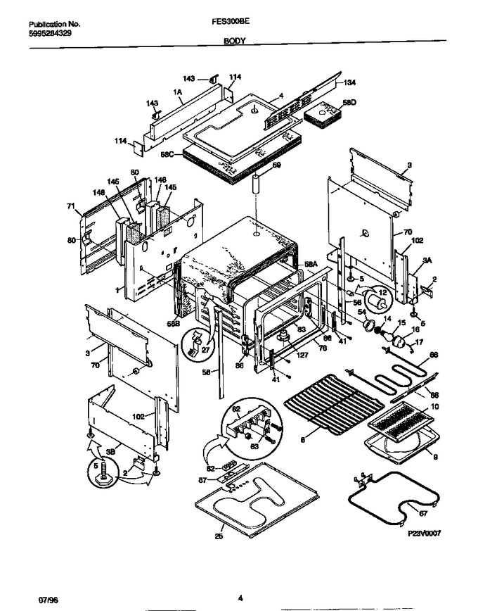 Diagram for FES300BEBA