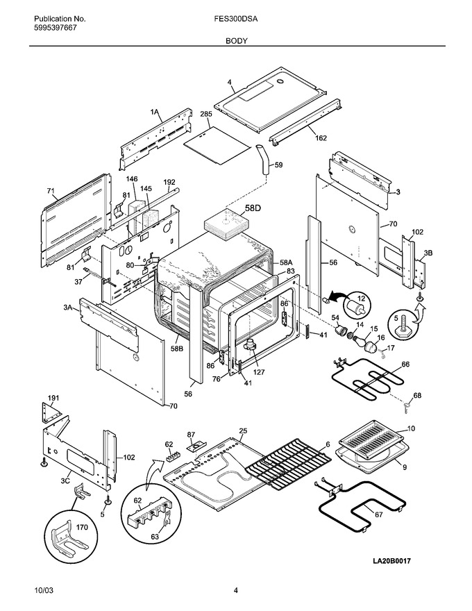 Diagram for FES300DSA