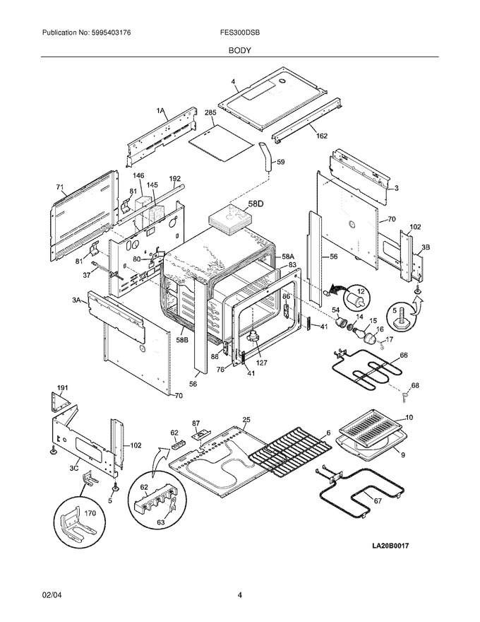 Diagram for FES300DSB