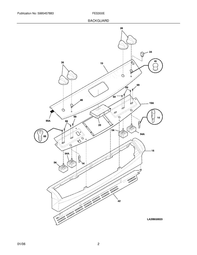 Diagram for FES300EBB