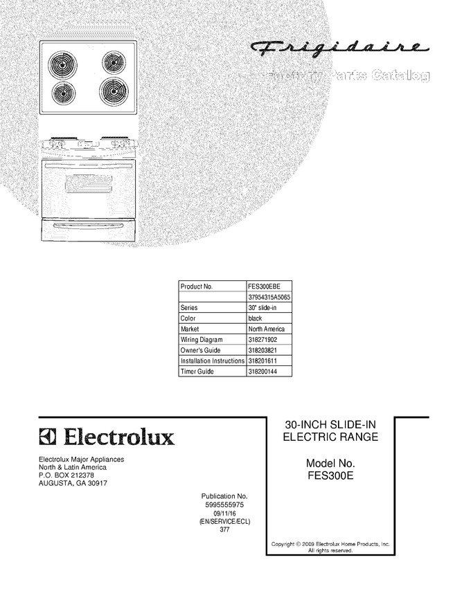 Diagram for FES300EBE
