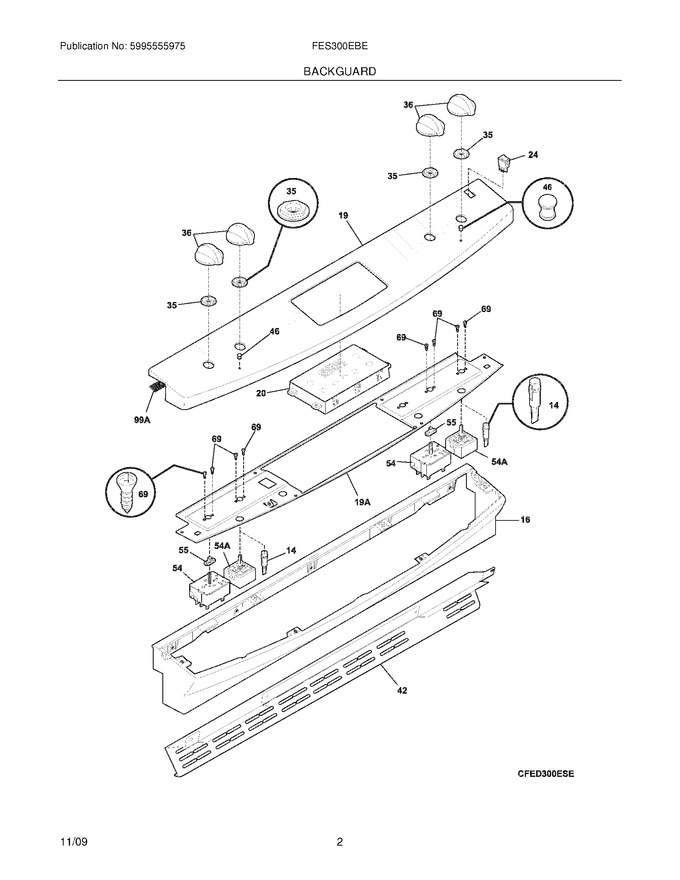 Diagram for FES300EBE
