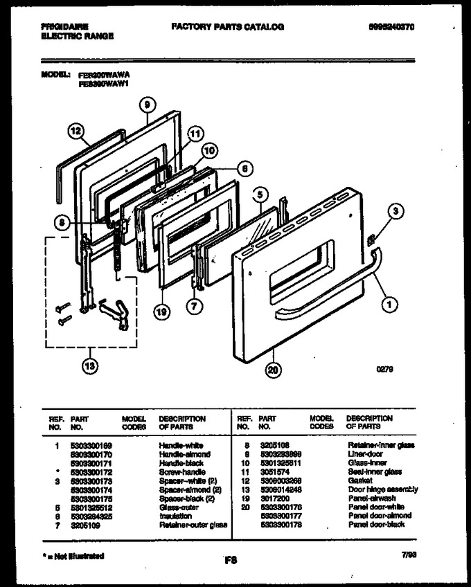 Diagram for FES300WABA
