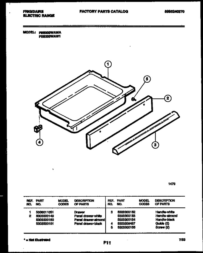 Diagram for FES300WABA