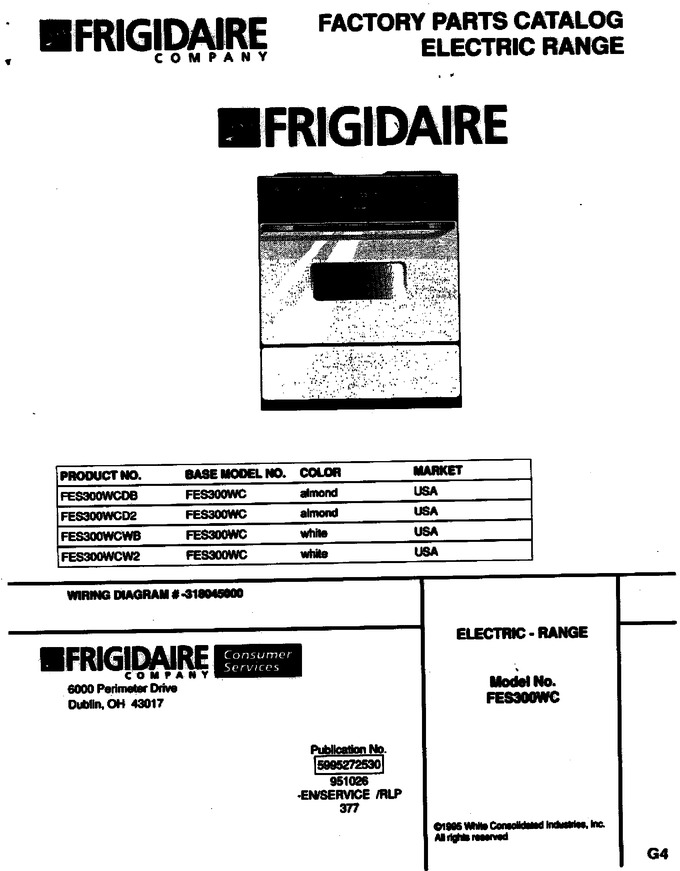 Diagram for FES300WCDB