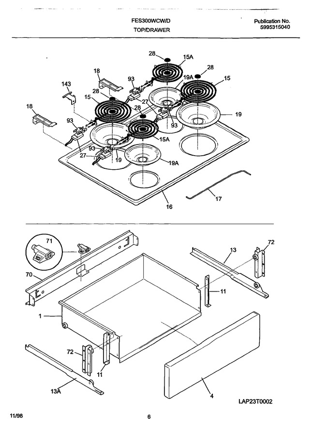 Diagram for FES300WCWE