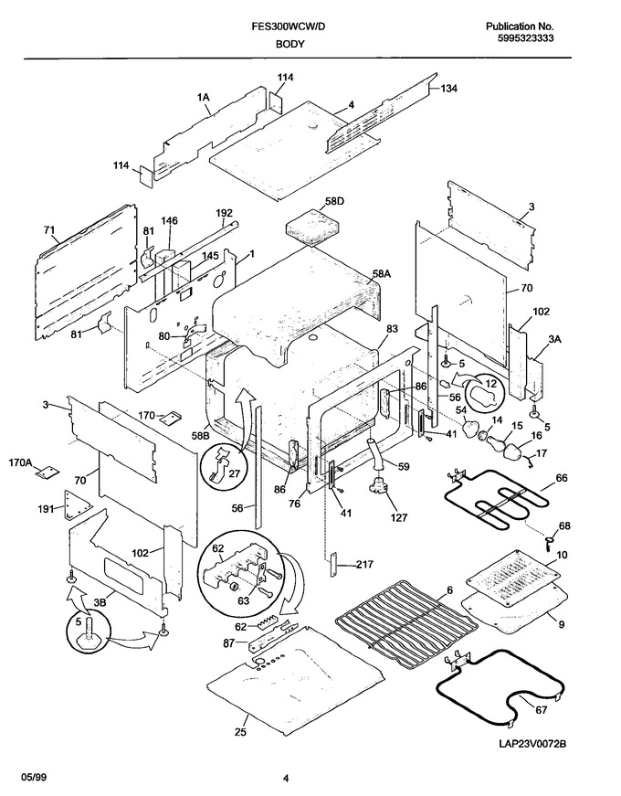 Diagram for FES300WCWF