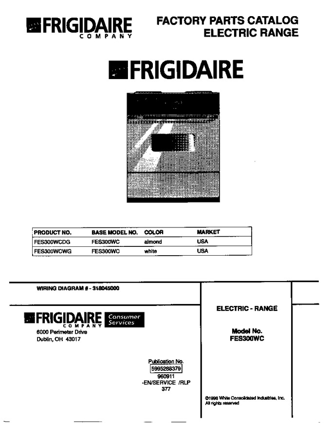 Diagram for FES300WCWG