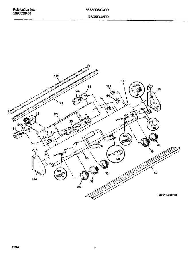 Diagram for FES300WCDH