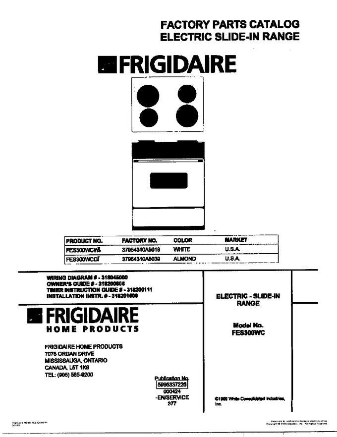 Diagram for FES300WCDI